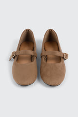 Almond Toe Mary Jane Flats