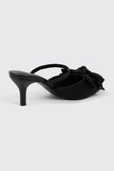 Pointed Heels with Bow