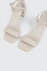 Square Toe Heel Sandals