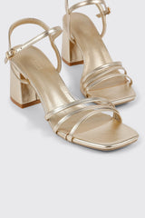Square Toe Block Heel Sandals