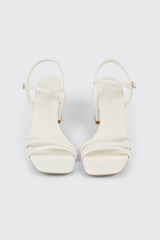 Square Toe Block Heel Sandals