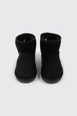 Faux Suede Ankle Boots