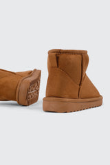 Faux Suede Ankle Boots