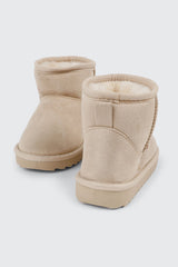 Faux Suede Ankle Boots