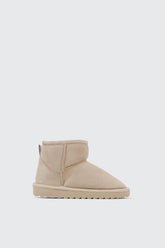Faux Suede Ankle Boots