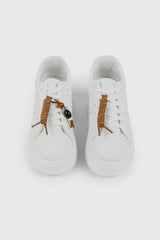 Platform Sneakers with Removable Charm