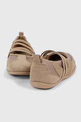 Faux Suede Ballet Sneakers