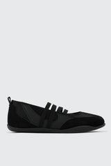Faux Suede Ballet Sneakers