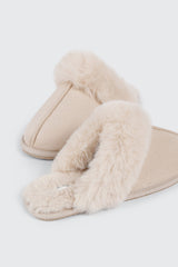 Faux Fur Slippers