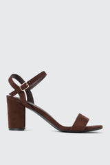 Square Toe Block Heel Sandals