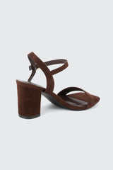 Square Toe Block Heel Sandals