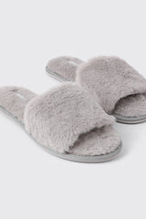 Faux Fur Slippers