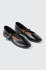 Pointed Toe Mary Jane Flats