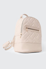 Quilted Nylon Backpack