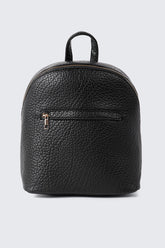 Textured Small Backpack