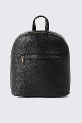 Textured Small Backpack