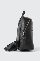 Textured Small Backpack