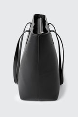 Pebbled Faux Leather Tote