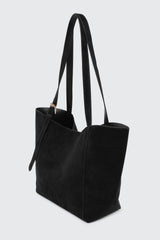 Faux Suede Tote