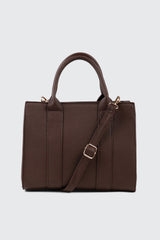 Two-Tone Small Tote