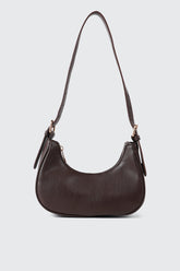 Faux Leather Shoulder Bag