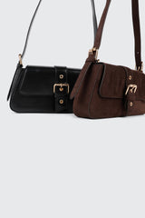 Suede Shoulder Bag