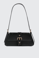 Faux Leather Shoulder Bag