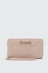 Textured Zip Wallet