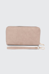 Textured Zip Wallet
