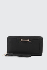 Textured Zip Wallet