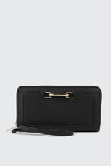 Textured Zip Wallet