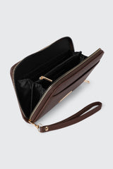 Pebbled Zip Wallet