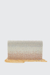 Ombre Rhinestone Clutch