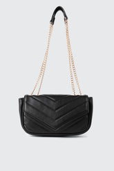 Smooth Faux Leather Crossbody Bag