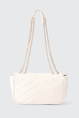 Smooth Faux Leather Crossbody Bag