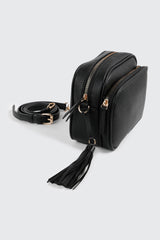 Pebbled PU Crossbody Bag