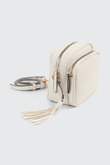 Pebbled PU Crossbody Bag