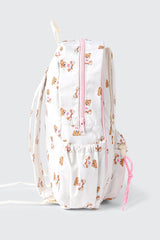 Teddy Print Backpack