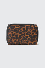 Leopard Print Snap Closure Wallet