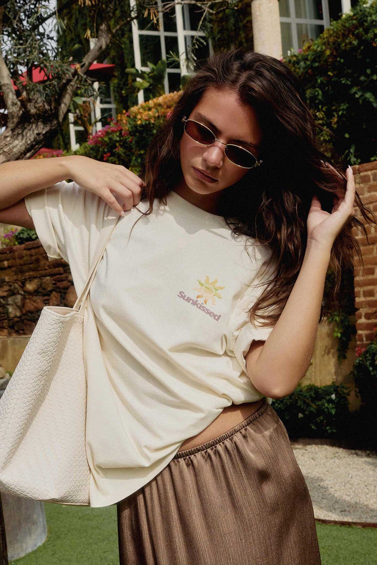 Longline Oversized Graphic T-Shirt