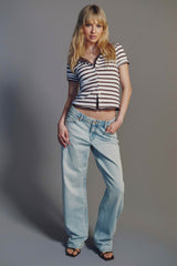 The Era Fit Mid Rise Straight Jean