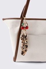 Cherry Charm Keychain