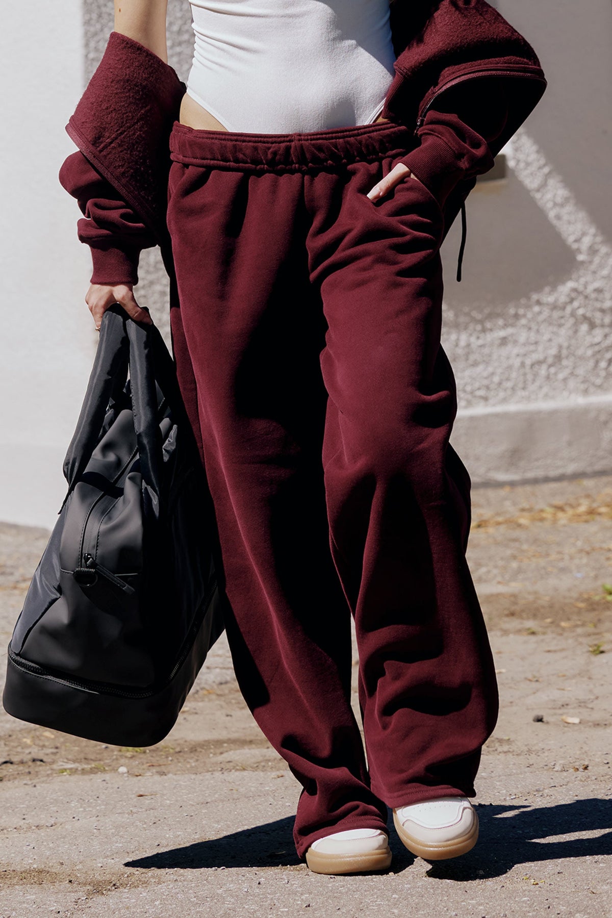 MADESOFTâ¢ Fleece Straight Leg Sweatpants