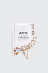 12-Pack Gold Toned Mix Earrings