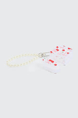 Bow & Cherry Print Clear AirPods Case