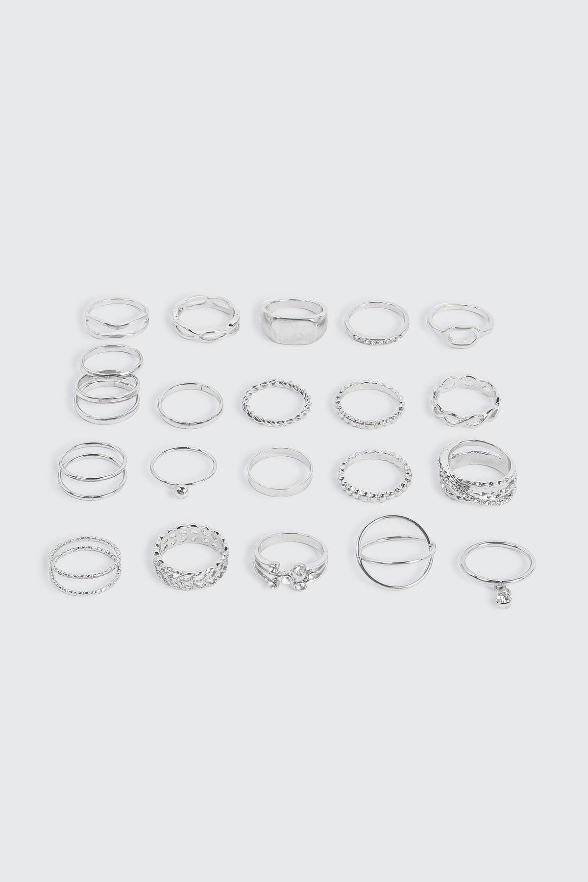 20-Pack Assorted Rings