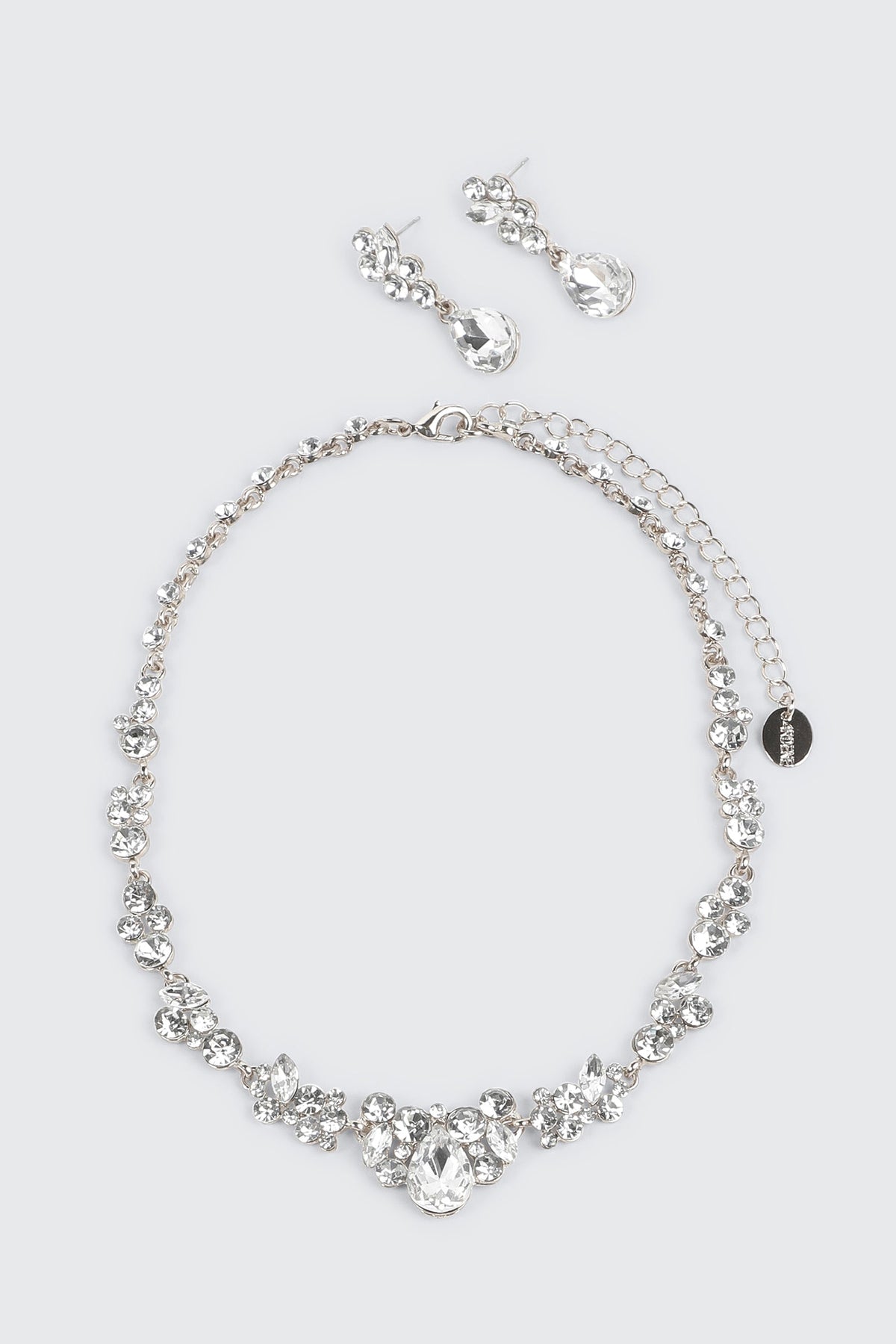 Floral Necklace and Earring Set