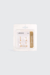 4-Pack 14K Gold Plated Cartilage Piercings