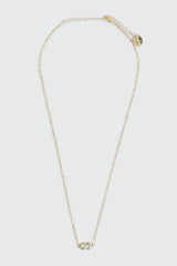 14K Gold Plated Initial S Necklace