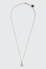 14K Gold Plated Initial A Necklace